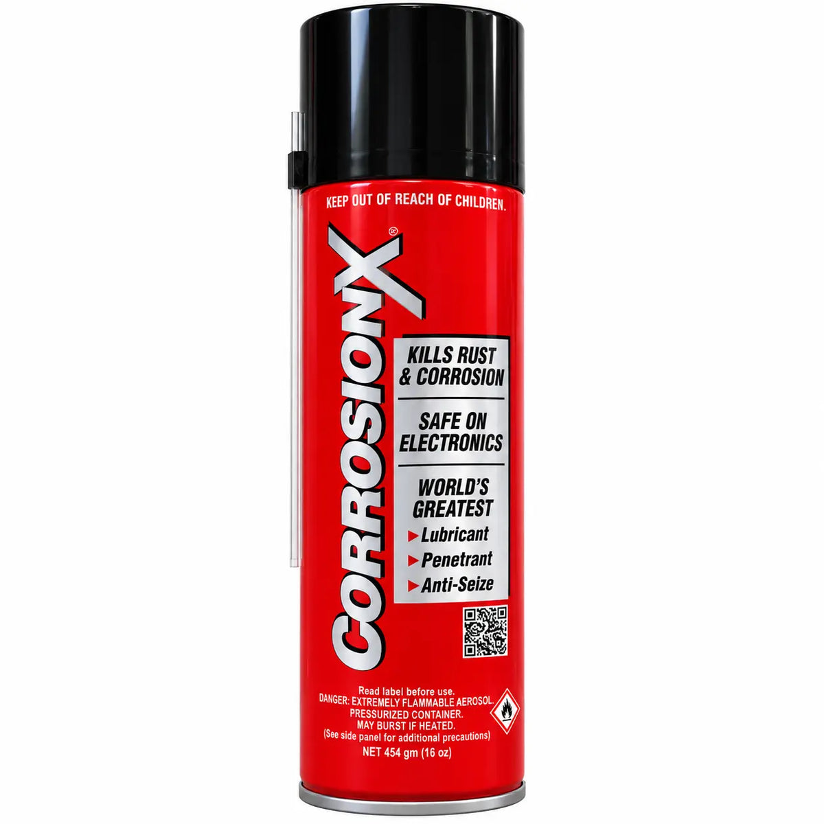 CorrosionX 90102 Corrosion Inhibitor, Moisture Displacer & Lubricant Aerosol 473ml