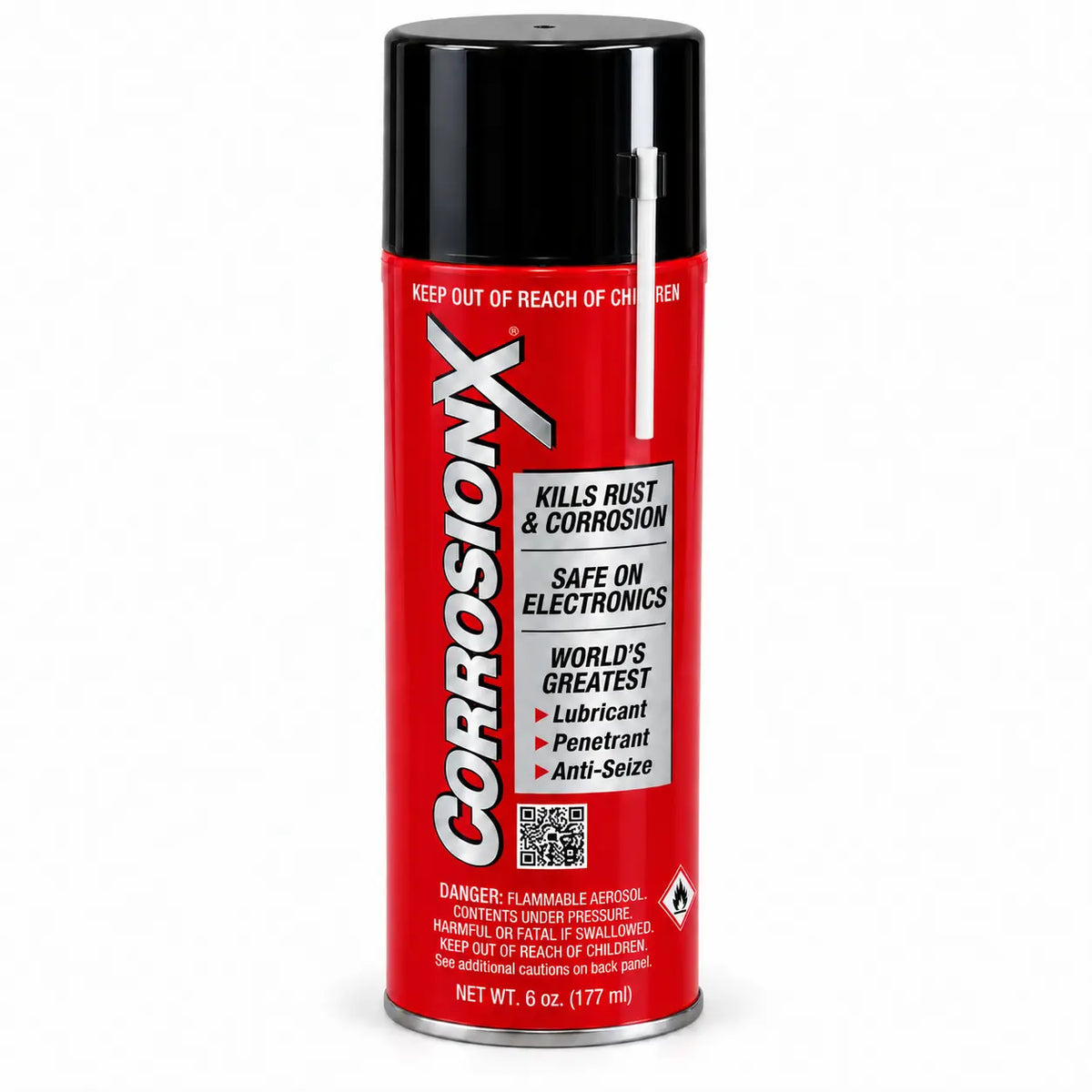 CorrosionX 90101 Corrosion Inhibitor Moisture Displacer Lubricant Aerosol 177ml - AIMS Industrial