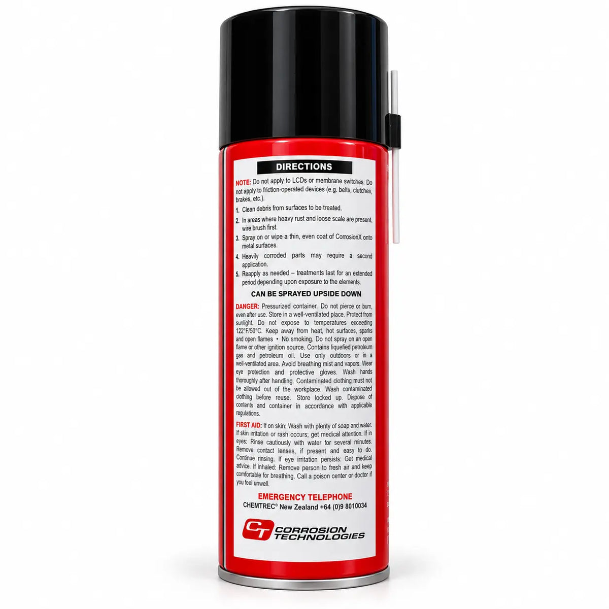 CorrosionX 90101 Corrosion Inhibitor Moisture Displacer Lubricant Aerosol 177ml.alt1 - AIMS Industrial