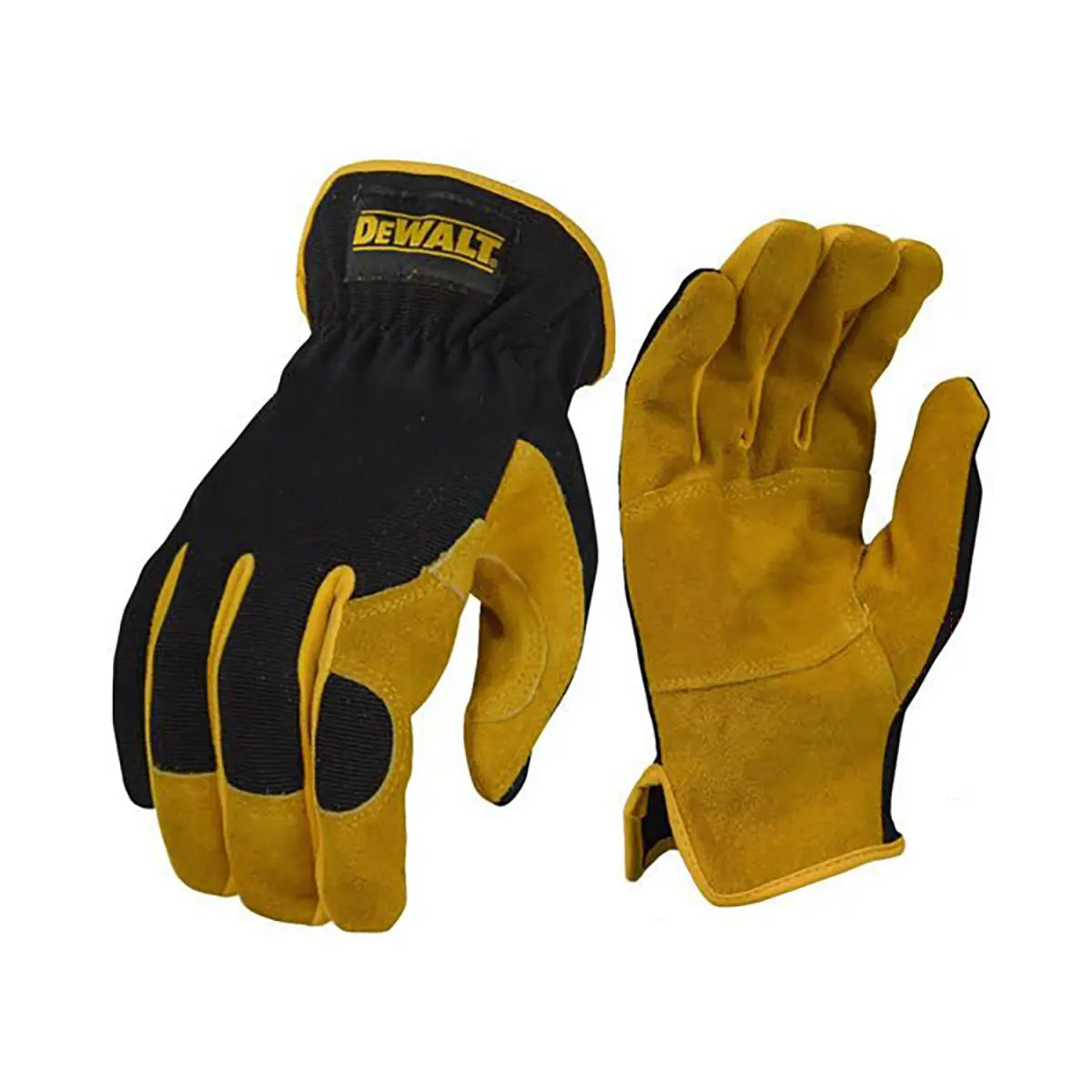 DeWalt DPG216 Leather Performance Hybrid Gloves I AIMS Industrial