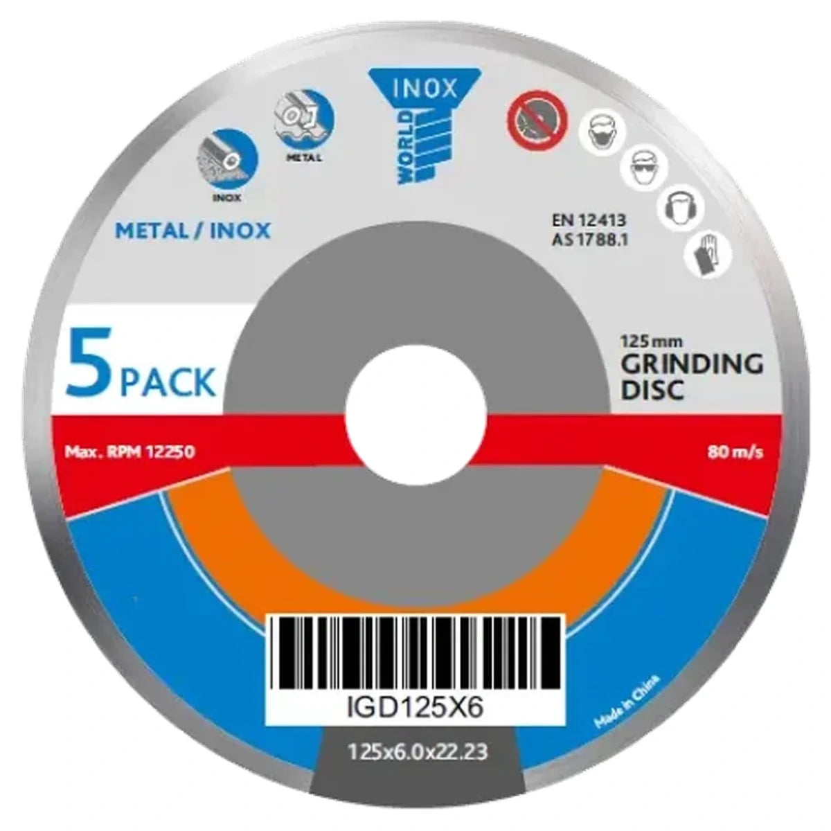 Grinding Disc 100x6.0x16.0 - A0212780 - AIMS Industrial Supplies