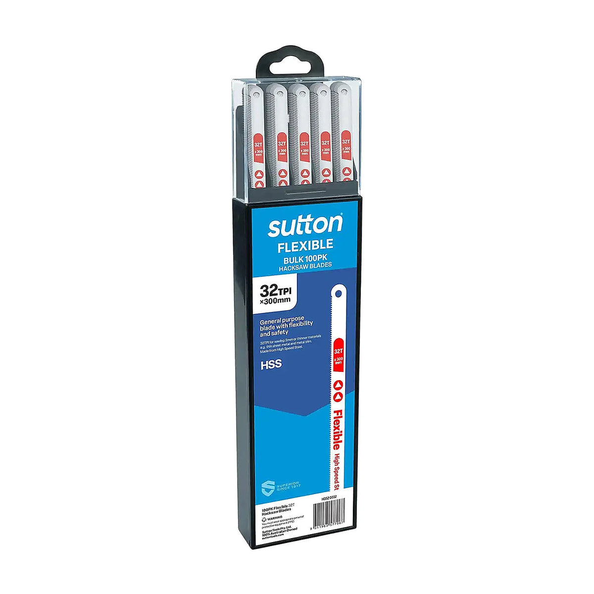 Sutton H352 300mm Flexible HSS Hacksaw Blade I AIMS Industrial