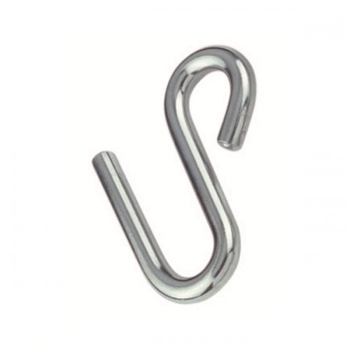 Long Arm S Hook - 304 Stainless Steel