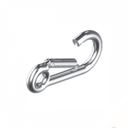 Spring Hook With Eye - 316 Stainless Steel