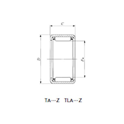 Shell Type Needle Roller Bearing Heavy Duty