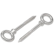 Lag Eye Screw with Collar A4 (316) M6x40 - A0212802 - AIMS Industrial Supplies