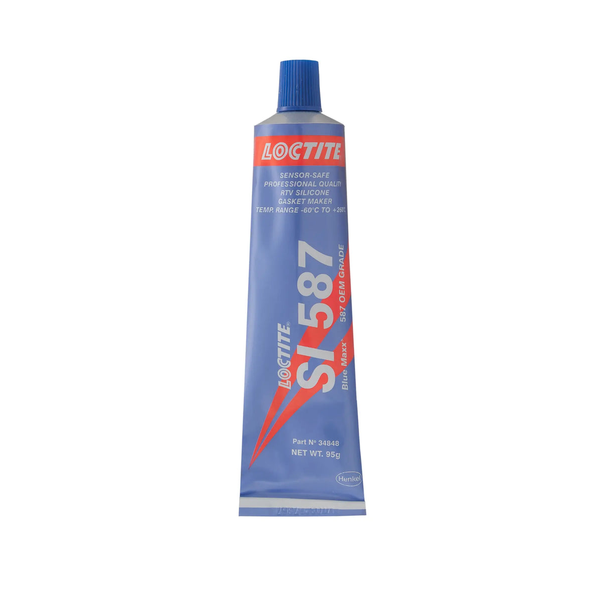 Loctite SI 587 Blue High Performance RTV Silicone Gasket Maker 95g - AIMS Industrial Supplies