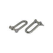 Long Captive Pin D Shackle - 316 Stainless Steel I AIMS Industrial