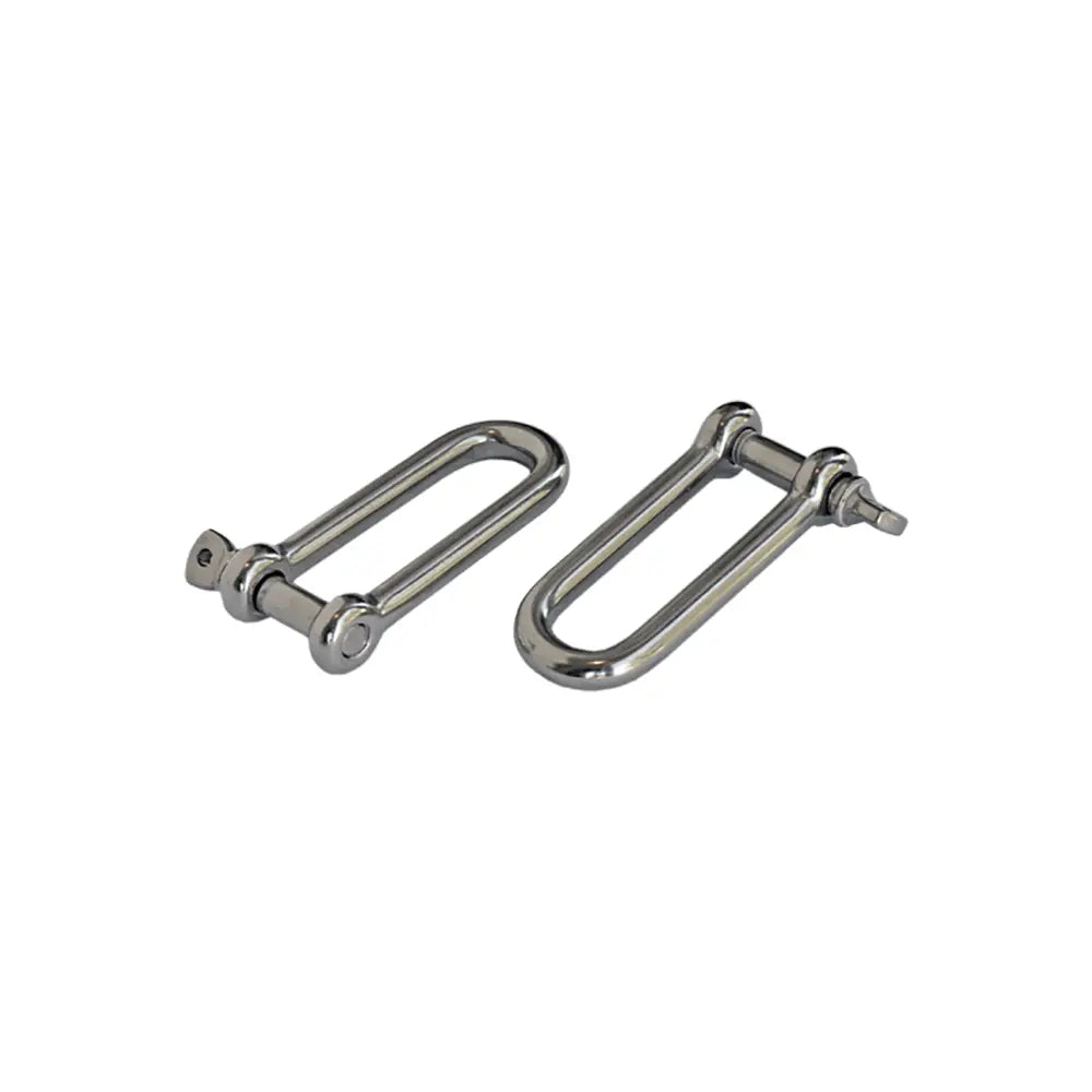 Long Captive Pin D Shackle - 316 Stainless Steel I AIMS Industrial