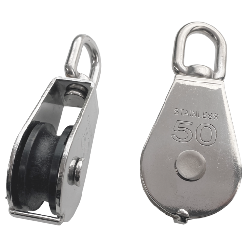 Mame Block A2 (304) Stainless Sheave Double 25mm - MBLA225SD