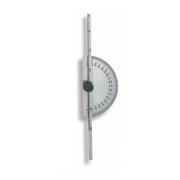 Maxigear 150mm Round Head Depth Gauge Protractor - AIMS Industrial Supplies