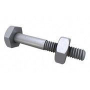 Metric Hex Bolt and Nut Class 4.6 Hot Dip Galvanised