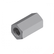 Metric Hex Coupling Nut - 316 Stainless Steel