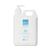 Maxiblock SPF50+ broad spectrum sunscreen, 1L pump bottle and 200mL