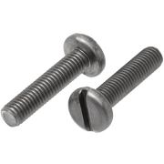 Pan Slotted Machine Screw A4 (316) M3  x  6mm - PSSA4M3X6, Pack of 100