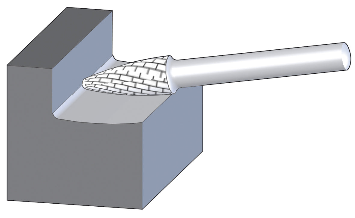 Pferd Tree Radius TC Burr RBF Allround