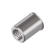 Right Hand Thread Rivet Nut - Small Flange - 304 Stainless Steel
