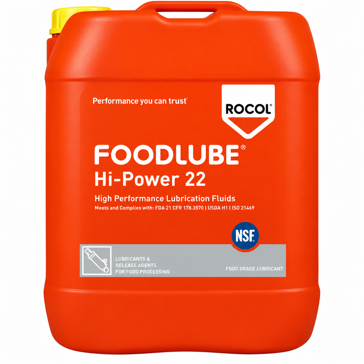 Rocol Foodlube® Hi - Power Hydraulic & Airline Oil 22