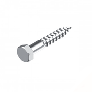 Metric Hex Head Coach Screw - 316 Stainless Steel