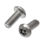 Security Button Post Torx Metal Thread Screw A2 (304) M10x16 - Pack of 100 - A0211747 - AIMS Industrial Supplies