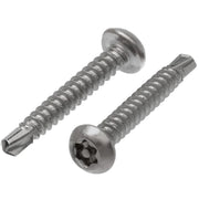 Security Button Post Torx Self Drilling Screw A2 (304) M4.2x32 (8G) - Pack of 100 - A0211743 - AIMS Industrial Supplies