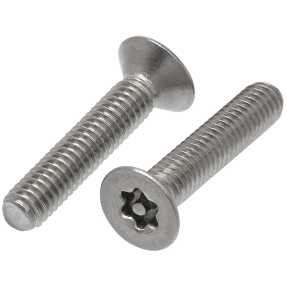 Security CSK Post Torx Metal Thread Screw A2 (304) M5x20 - Pack of 100 - A0211794 - AIMS Industrial Supplies