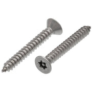 Security CSK Post Torx Self Tapping Screw A2 (304) 14Gx19 (6.3mm) - Pack of 100 - A0211805 - AIMS Industrial Supplies