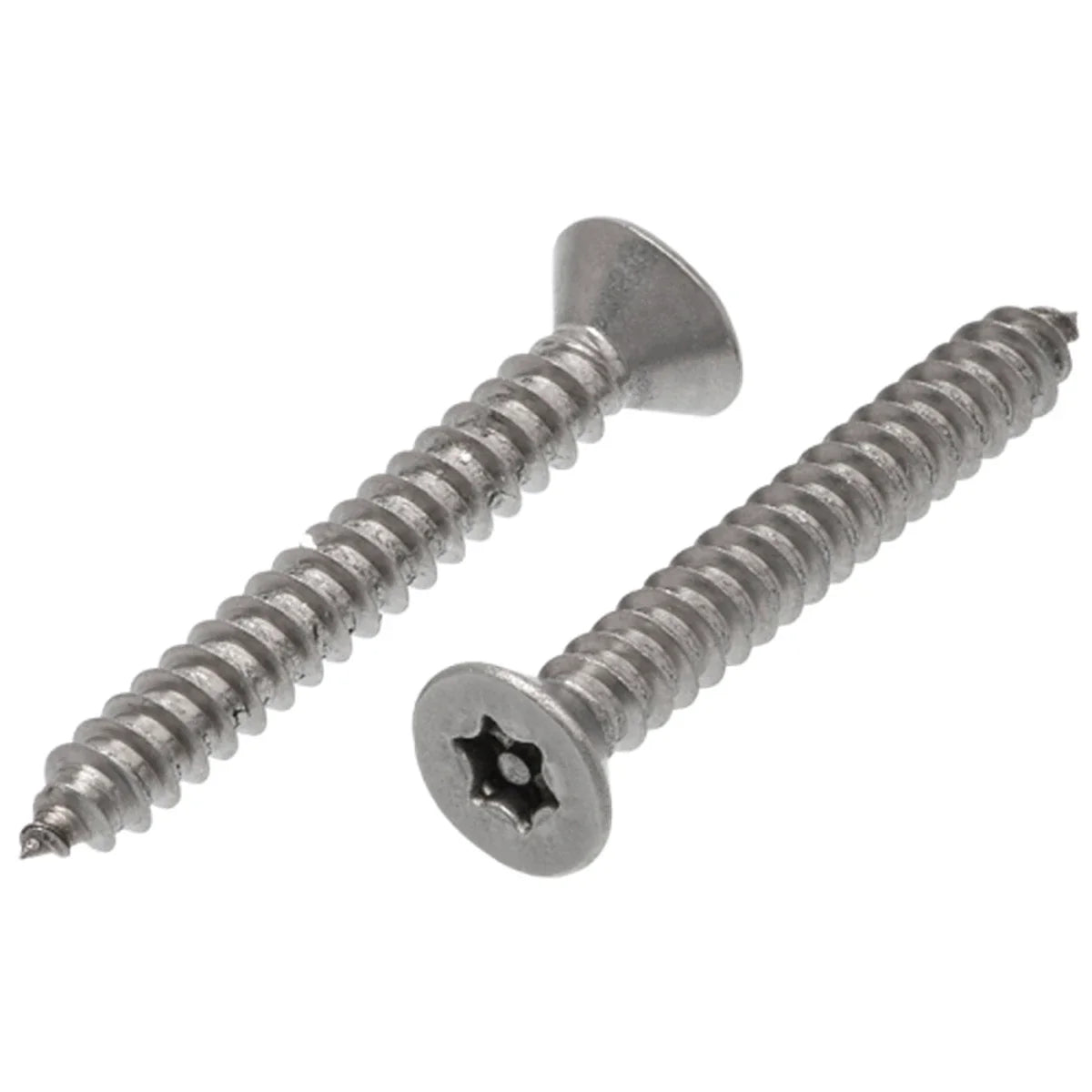 Security CSK Post Torx Self Tapping Screw A2 (304) 14Gx19 (6.3mm) - Pack of 100 - A0211805 - AIMS Industrial Supplies