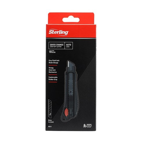 Sterling Quick Change Snap-Off Auto-lock Cutter - 630-1