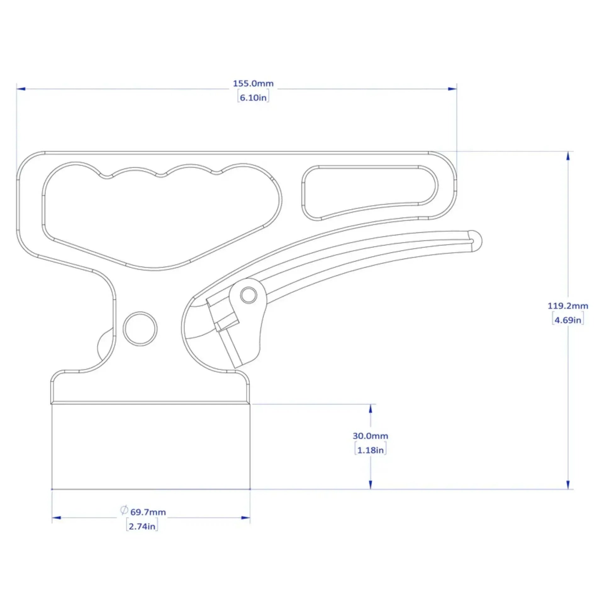 Strong Hand MPD20 Magnetic Retrieving Tool with Quick Release.alt5