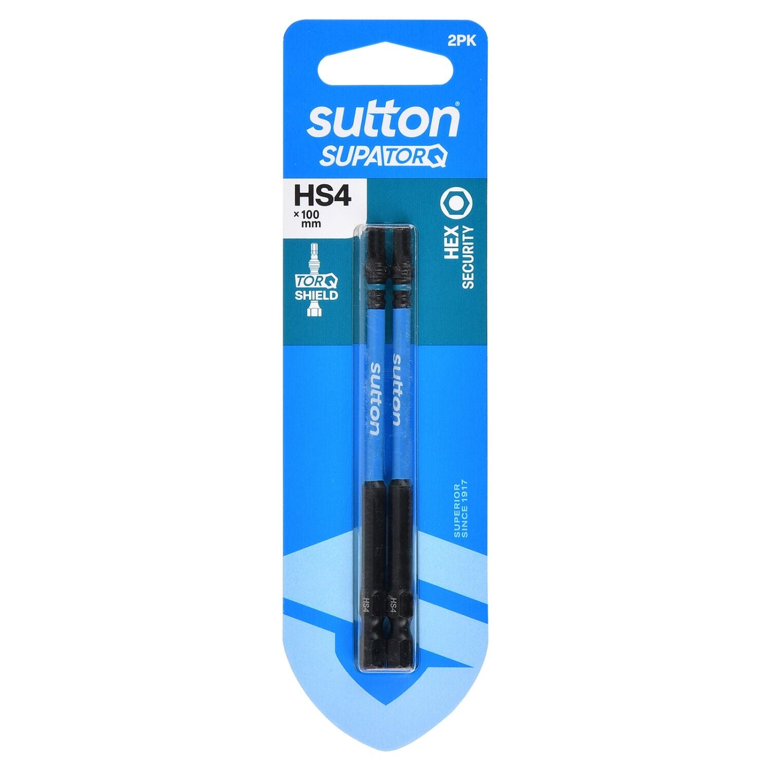 Sutton Hex-S Screwdriver Bit S208 Supatorq
