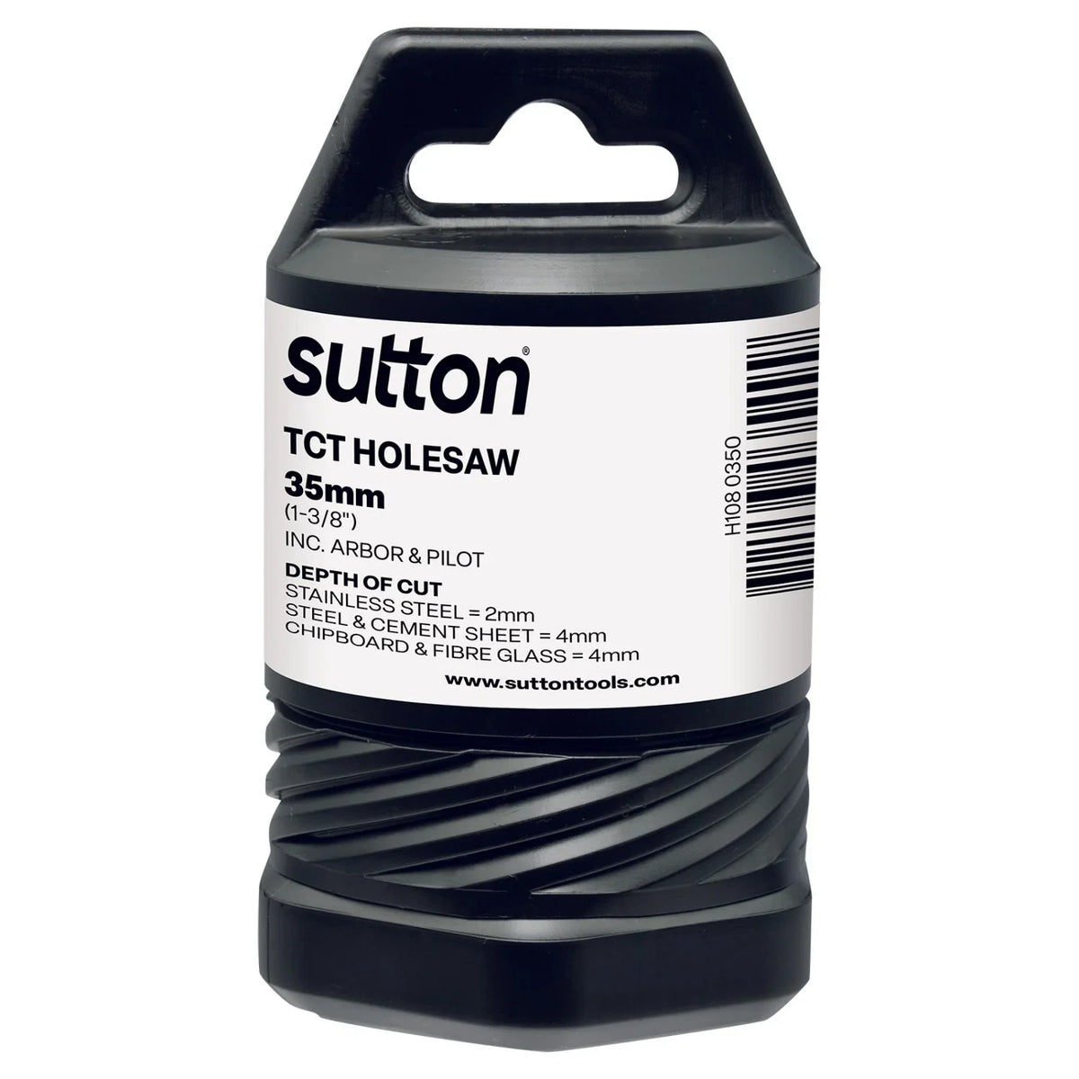 Sutton TCT Holesaw With Arbor 35mm - H1080350