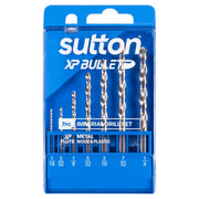 Sutton XP Bullet Jobber Drill Set 1/16 - 1/4" - D220S07, 7 Pieces