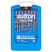 Sutton XP Bullet Jobber Drill Set 1/16 - 3/8" - D220S21, 21 Pieces