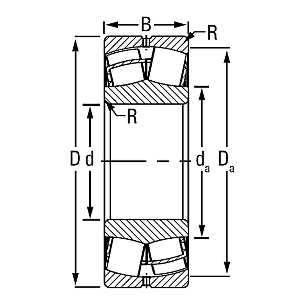 Timken Spherical Roller Bearing 213 Series (Tapered Bore)