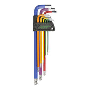 Typhoon Tools Hex Key Swing Set 1.5 - 10mm Metric Ball End Multi-Colour, 9 Pieces