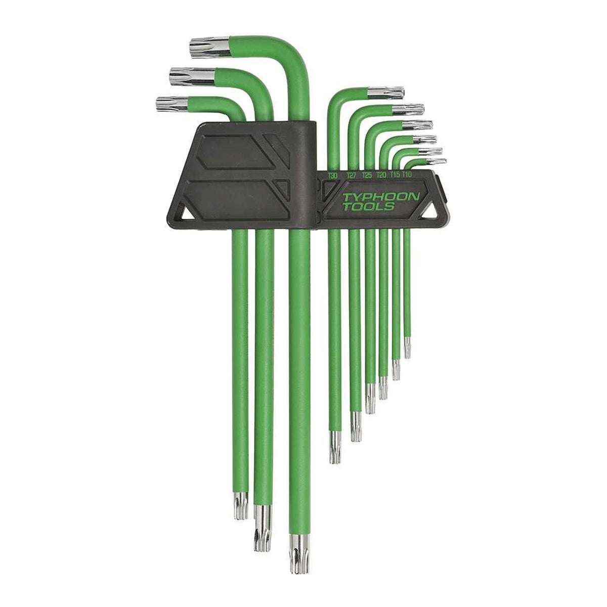 Typhoon Tools Torx Key Swing Set T10 - T50, 9 Pieces