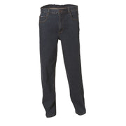 WS Workwear Mens Classic Stretch Denim Jeans, Stonewash, 79 Long