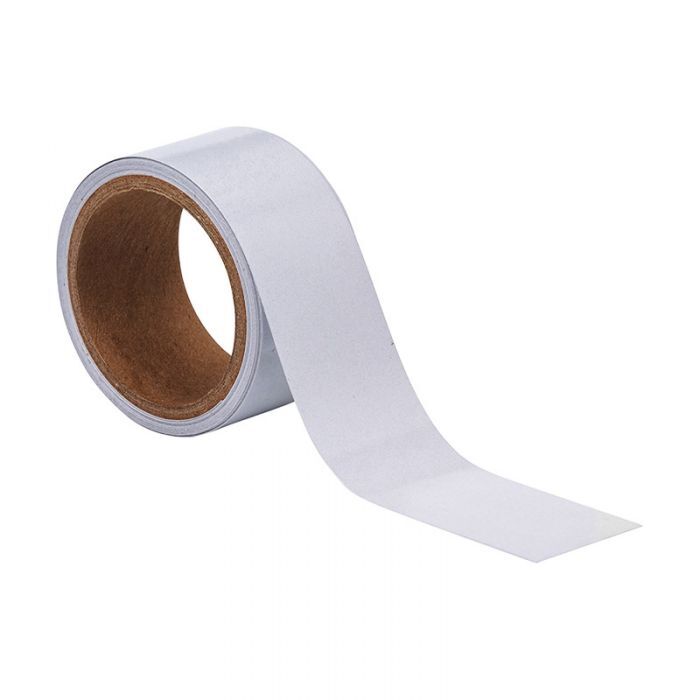 Brady Reflective Warning Tape, Class 2 Reflective Tape - White Reflective Indoor Warning Tape