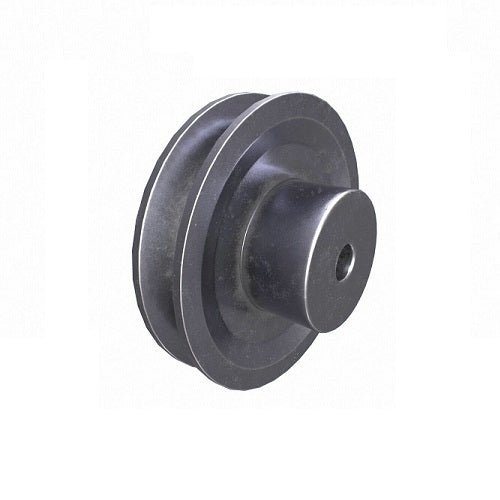 A Section Pilot Bore V Pulley Aluminium (1 to 2 Grooves) - AIMS Industrial Supplies