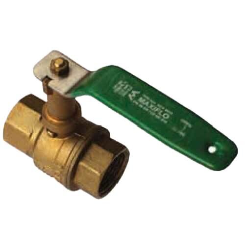 AAP 1-1/4" Dr Brass Ball Valve Ext. Spindle AGA Watermark VBBD32EL