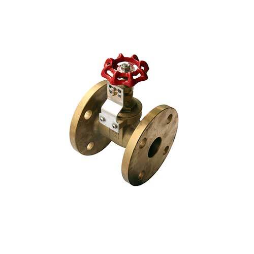 AAP 15mm, 1/2" Brass Gate Valve Flanged VBGF15