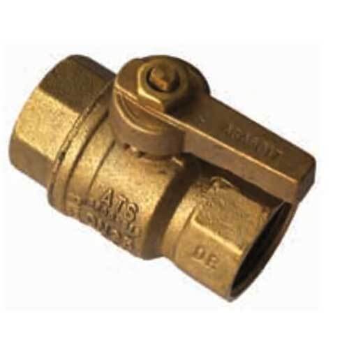 AAP 15mm, 1/2" Dr Brass Ball Valve T-Handle AGA Watermark VBBD15TH