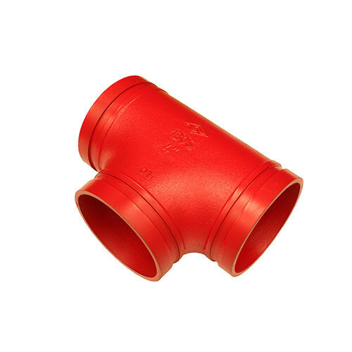 AAP 2-1/2" (65mm) Roll Groove Equal Tee - Painted GT65
