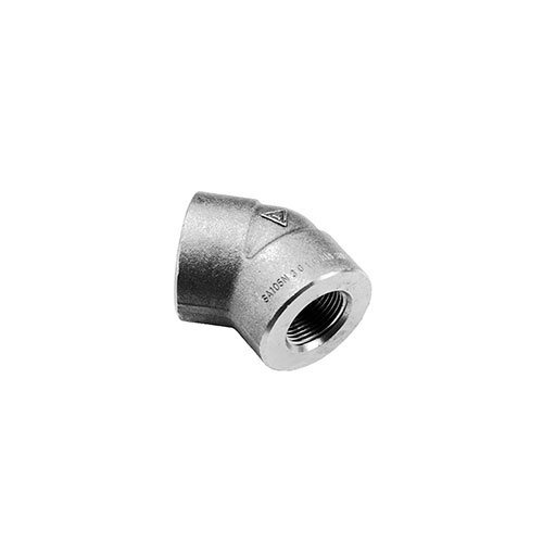 AAP 2", 50mm 45Ã‚° High Pressure Threaded Elbow F/F NPT  Gal PEF50G