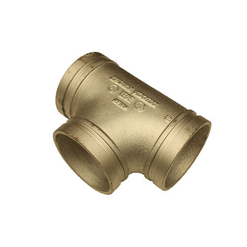 AAP 2" (50mm) Roll Groove Equal Tee - Galvanised GT50G