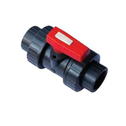AAP 25mm, 1" Ball Valve PVC Double Union SS Lever VPVCDU25