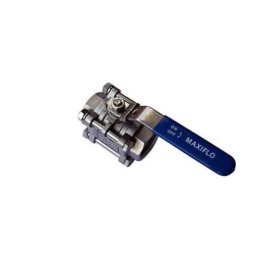 AAP 32mm, 1-1/4" Stainless Steel Ball Valve 3-PCE Full Bore SS3BV32