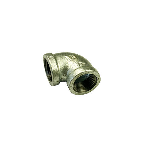 AAP 3/4" (20mm) 90° F/F Elbow Galvanised Malleable Iron LE20
