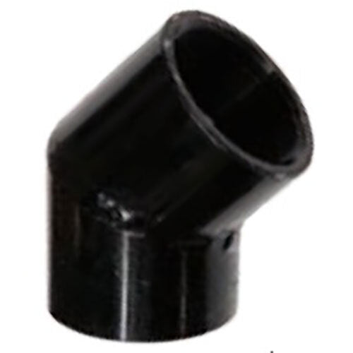 AAP 3/4" (20mm) x 27mm 45deg Elbow F/F Black Steel SEF20
